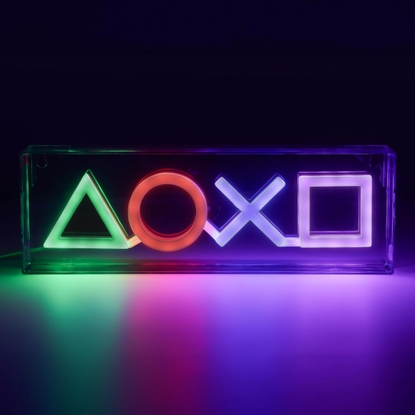 Playstation LED Neon lampa