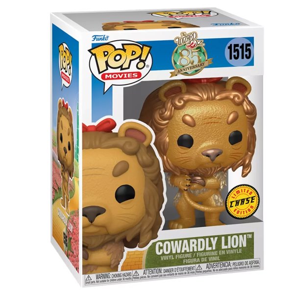 POP! Movies: Cowardly Lion 85th Anniversary (Wizard of Oz) CHASE