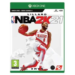 NBA 2K21 [XBOX ONE] - BAZÁR (použitý tovar)