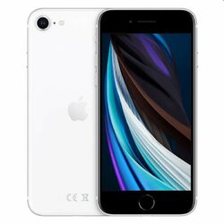 Apple iPhone SE (2020), 64GB, biela, Trieda C - použité, záruka 12 mesiacov