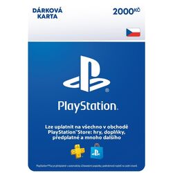 PlayStation Store - darčekový poukaz 2000 Kč
