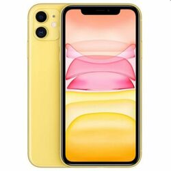 Apple iPhone 11 64GB, žltá, Trieda C - použité, záruka 12 mesiacov