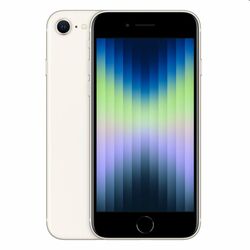 Apple iPhone SE (2022), 128GB, hviezdna biela, Trieda B - použité, záruka 12 mesiacov