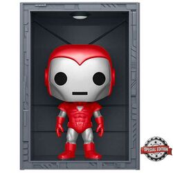 POP! Deluxe: Iron Man Hall of Armor Iron Man Model 8 (Marvel) Previews Edition (Metallic) - OPENBOX (Rozbalený tovar s p