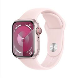 Apple Watch Series 9 GPS + Cellular 41mm, ružová, rozbalené balenie
