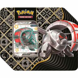 Kartová hra Pokémon TCG: Scarlet & Violet Paldean Fates Premium Tin Iron Treads EX (Pokémon)