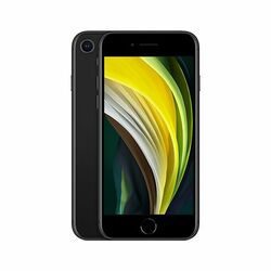 Apple iPhone SE (2020), 128GB, čierna, Trieda A - použité, záruka 12 mesiacov