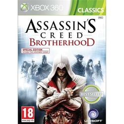 Assassin’s Creed: Brotherhood- XBOX 360- BAZÁR (použitý tovar)