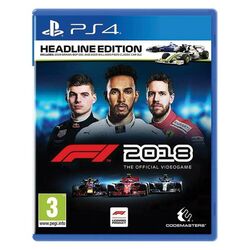 F1 2018: The Official Videogame (Headline Edition) [PS4] - BAZÁR (použitý tovar)