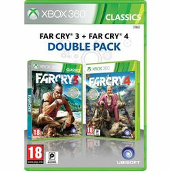 Far Cry 3 + Far Cry 4 CZ (Double Pack) [XBOX 360] - BAZÁR (použitý tovar)