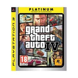 Grand Theft Auto 4 PS3 - BAZÁR (použitý tovar)