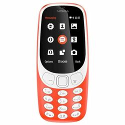 Nokia 3310 Dual SIM 2017, červená