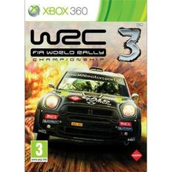 WRC: FIA World Rally Championship 3 - XBOX 360- BAZÁR (použitý tovar)
