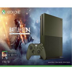 Xbox One S 1TB khaki - Použitý tovar, zmluvná záruka 12 mesiacov