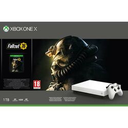 Xbox One X 1TB Robot White Special Edition - BAZÁR (použitý tovar , zmluvná záruka 12 mesiacov)